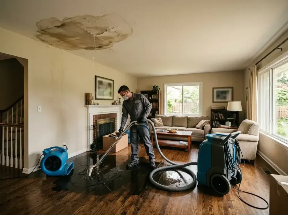 attic-pipe-burst-ceiling-drip-008 — frequently asked questions, Water Damage Restoration & Carpet Care in Mascotte, FL